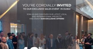 Reportage Properties to hold a special sales day in Dubai