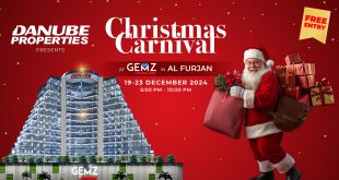 Danube Properties Brings Christmas Cheer with a Spectacular Christmas Carnival at GEMZ